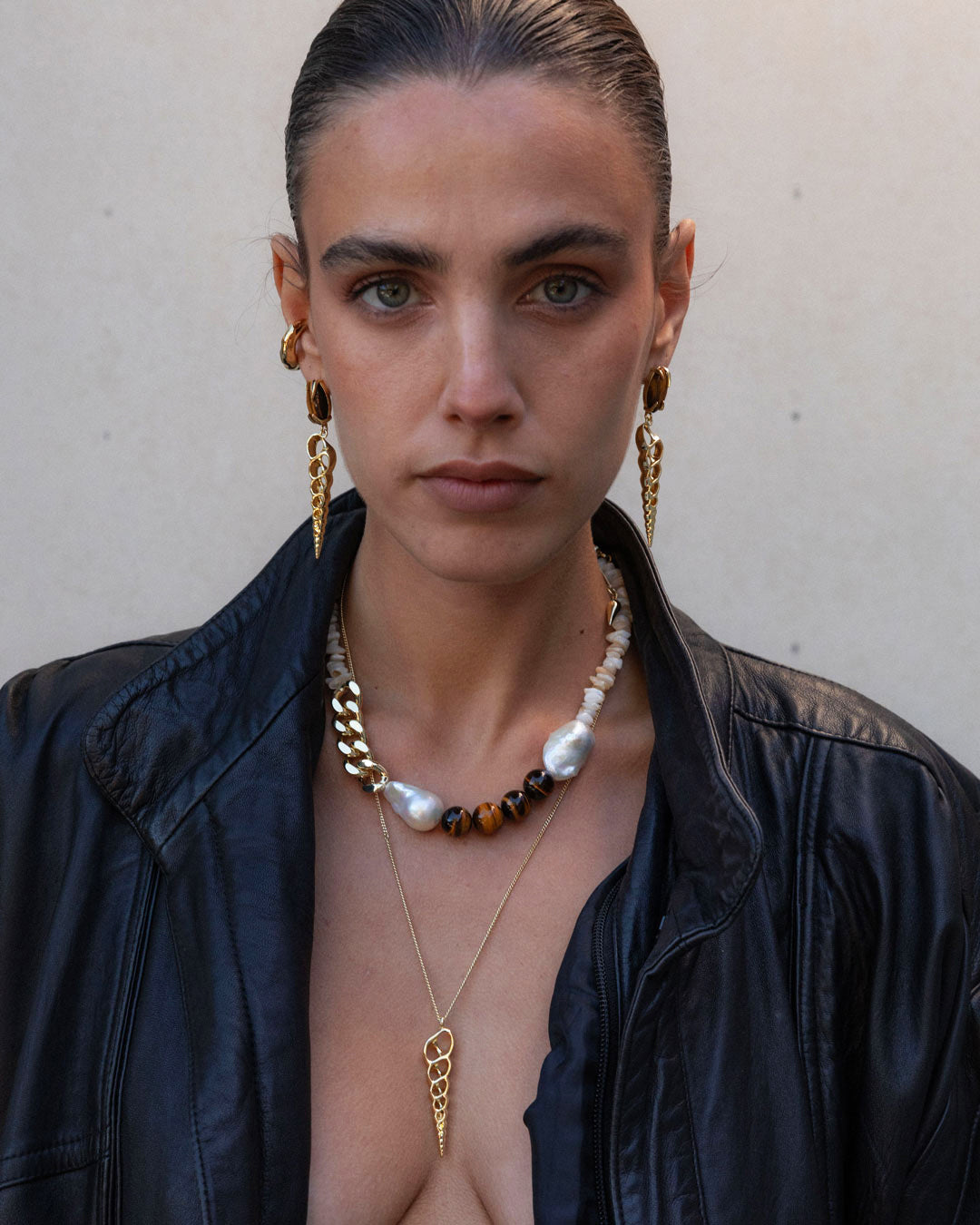 SCREW IT SHELL EARRINGS