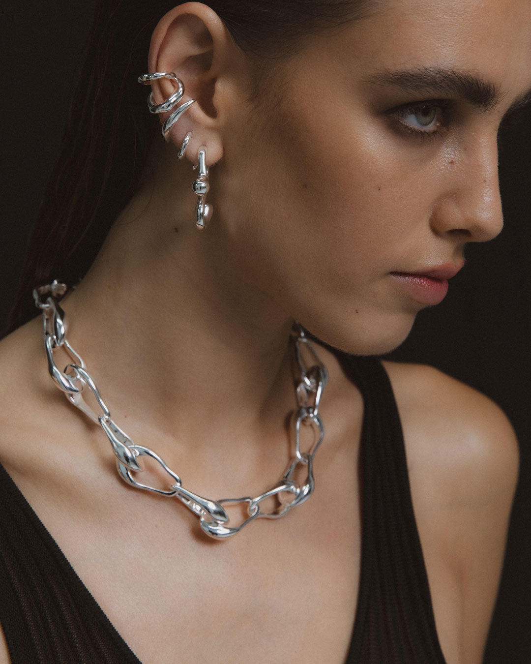 Rhapsody Double Ear Cuff