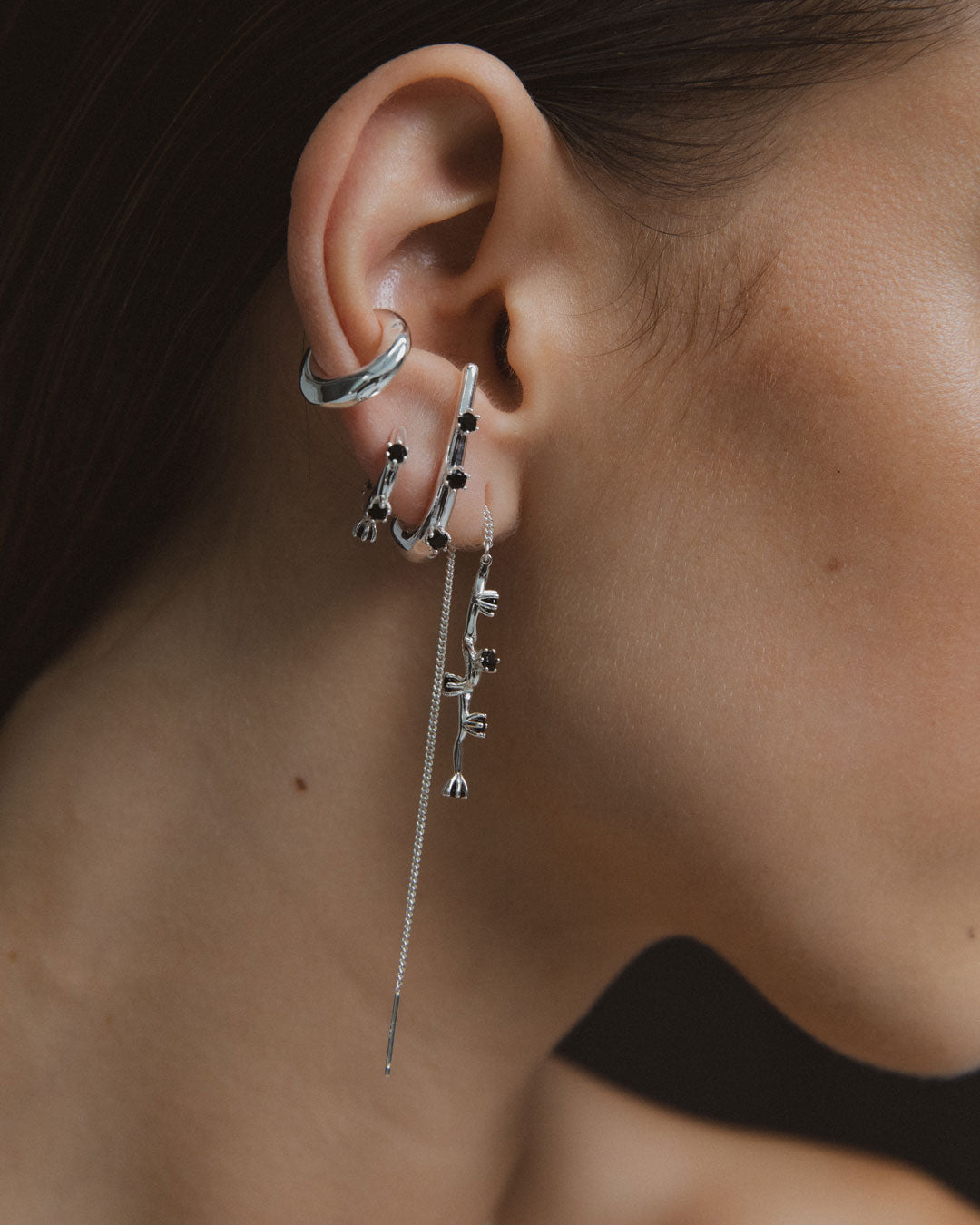 Wobbly Thread Earrings