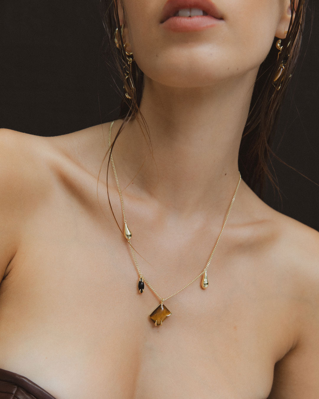 It’s Complicated Gemstone Necklace