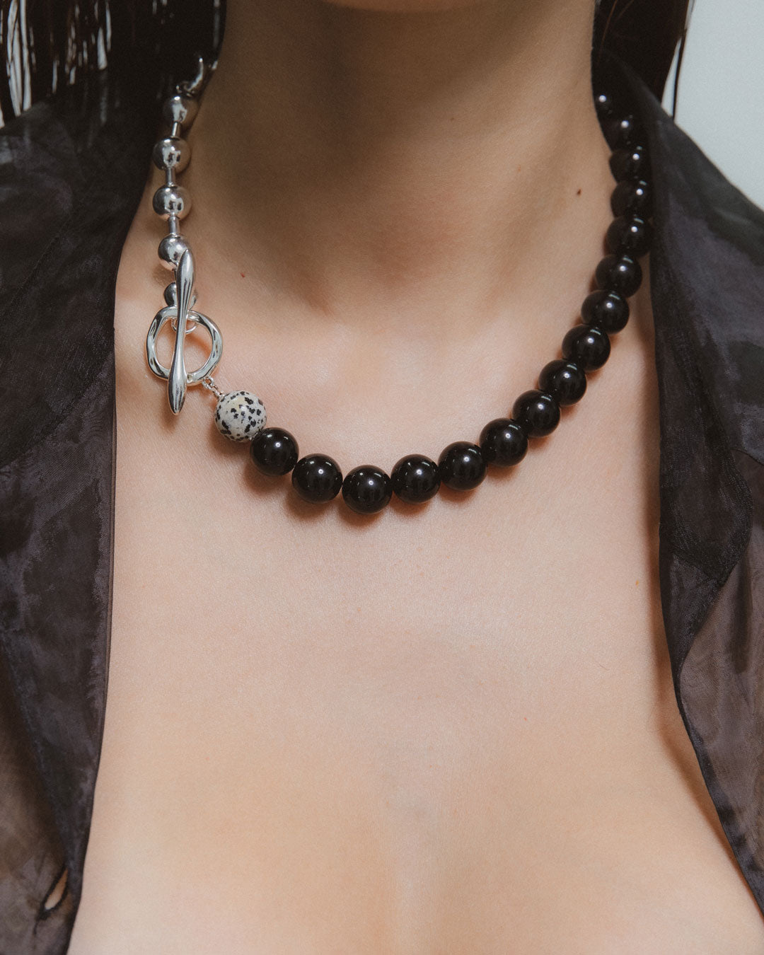 Primal Statement Necklace - Silver