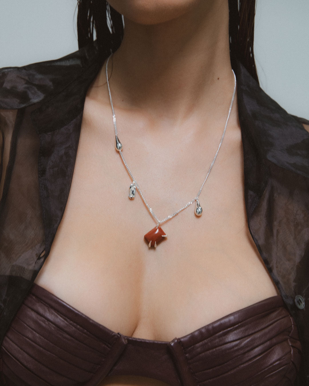 It’s Complicated Gemstone Necklace