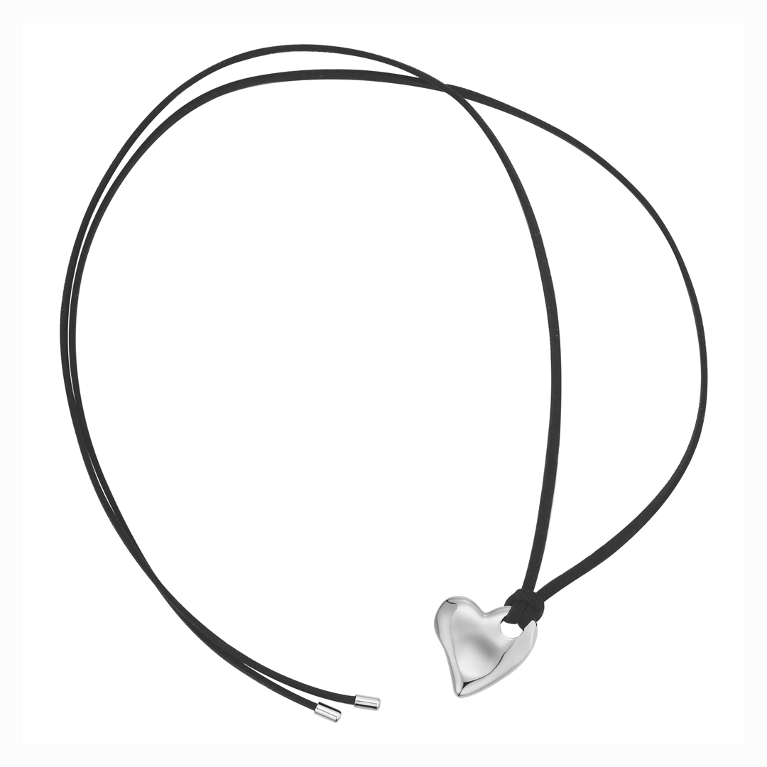 Whitney Heart Cord Necklace