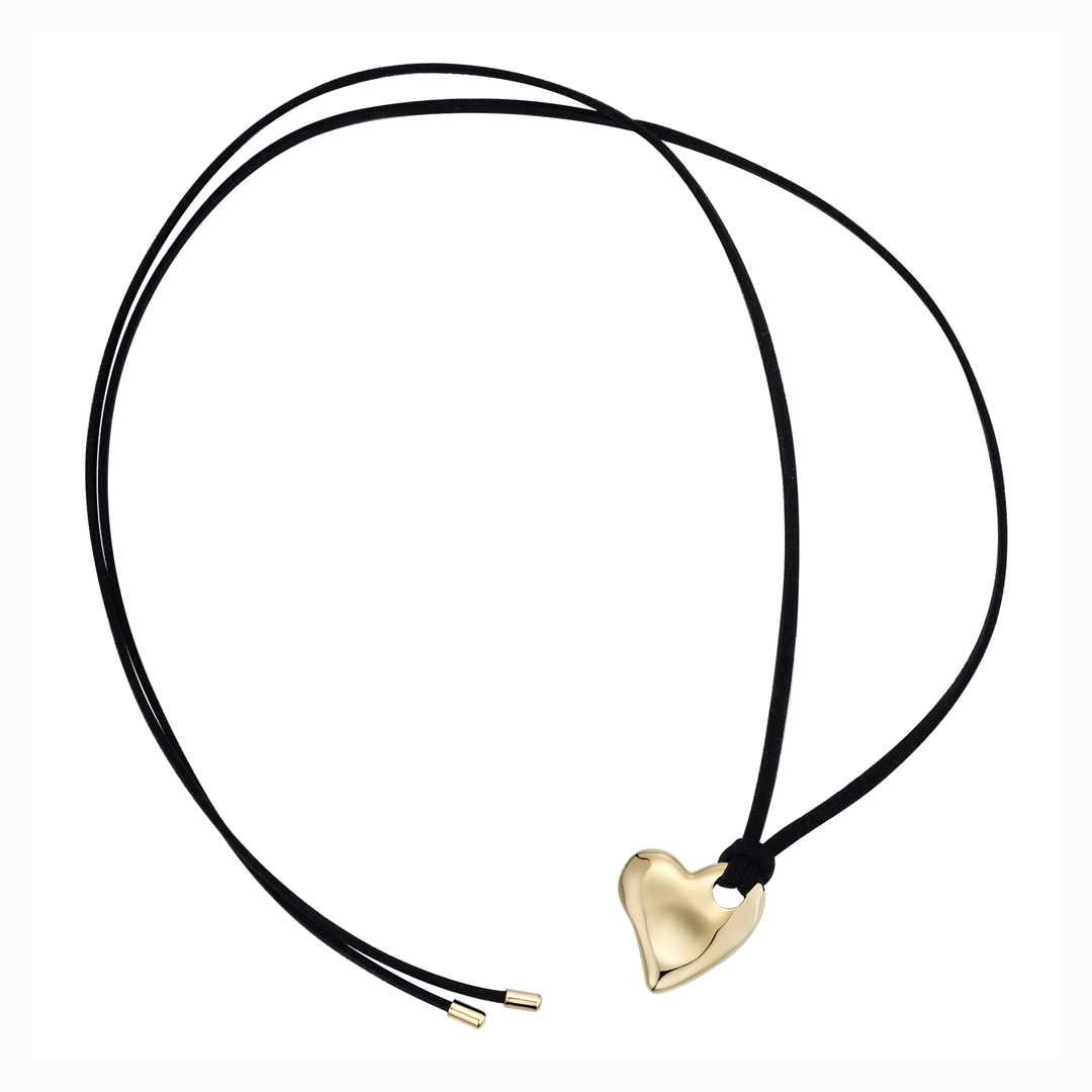 Whitney Heart Cord Necklace