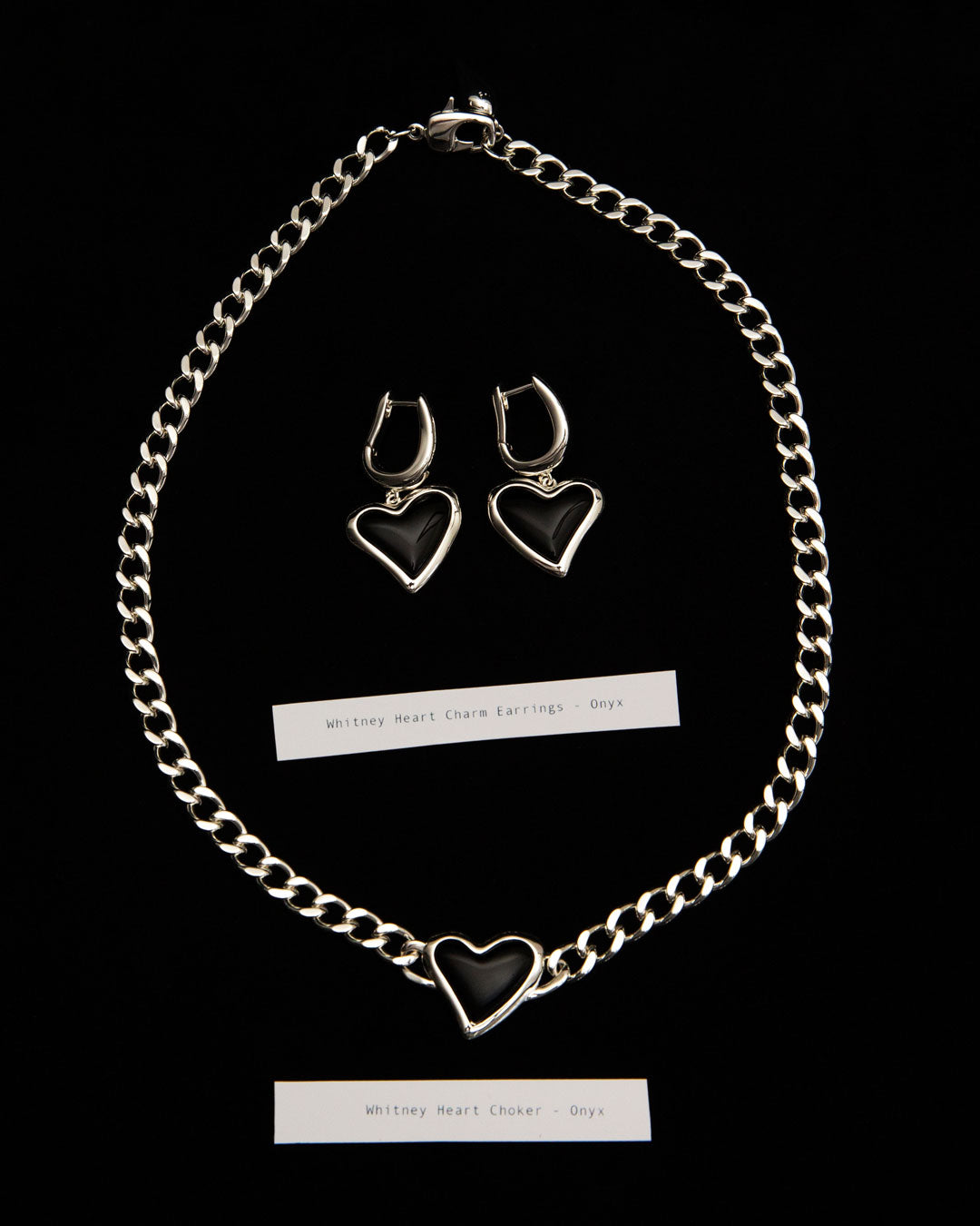 Collier de perles baroques à chaîne en forme de boîte