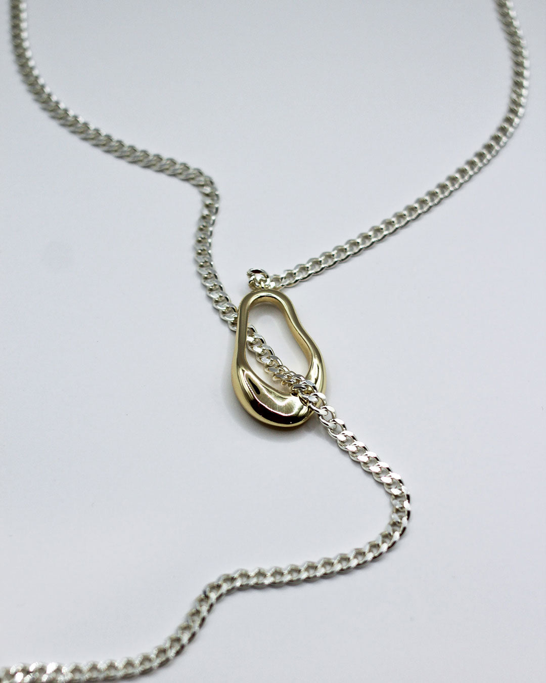 Collier goutte Lariat biologique