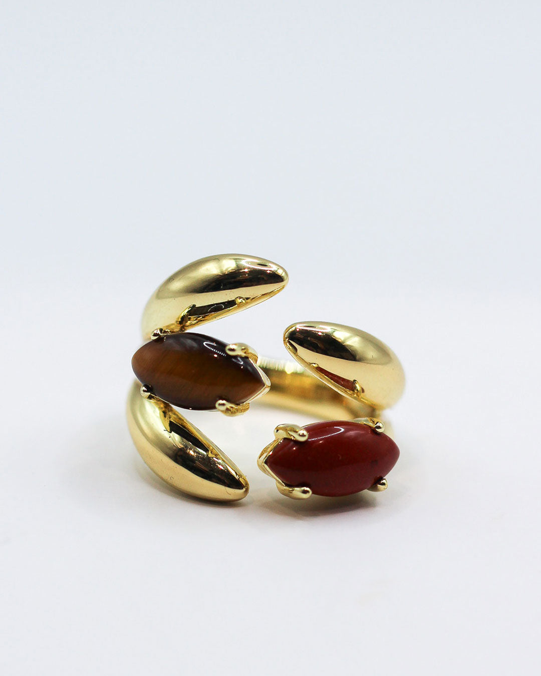 Cluster Gemstone Ring