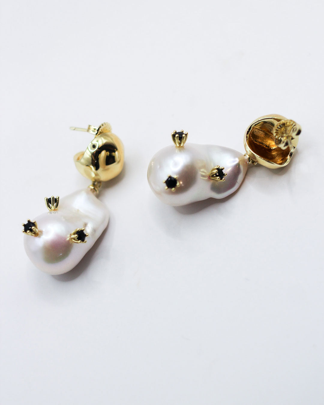 Prickly Pearl Studded Earrings