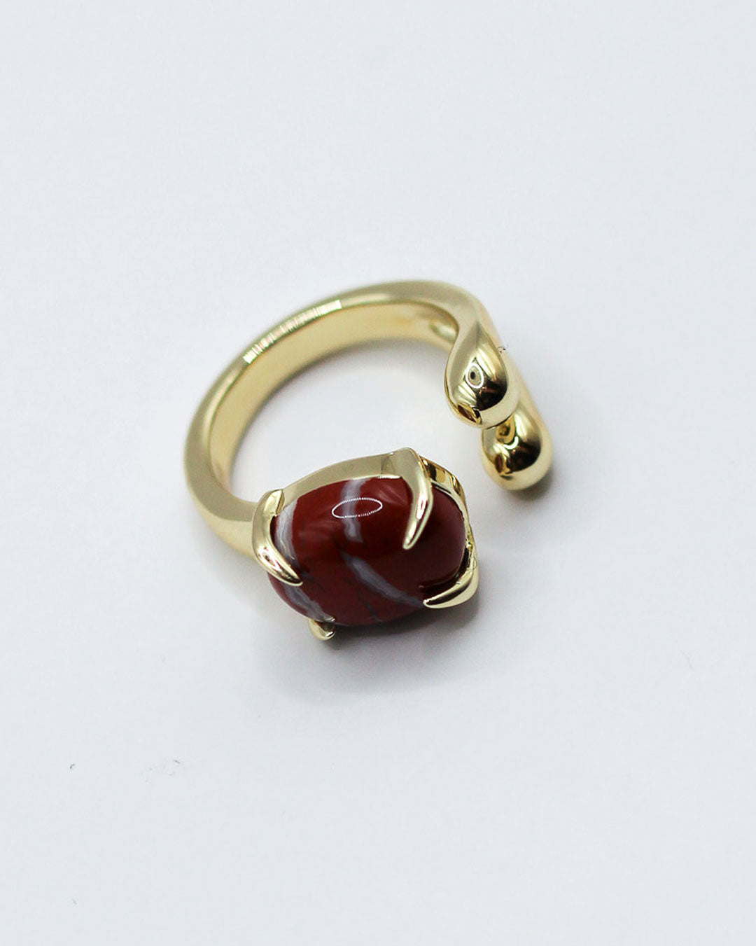 Accord Gemstone Ring - Red Jasper