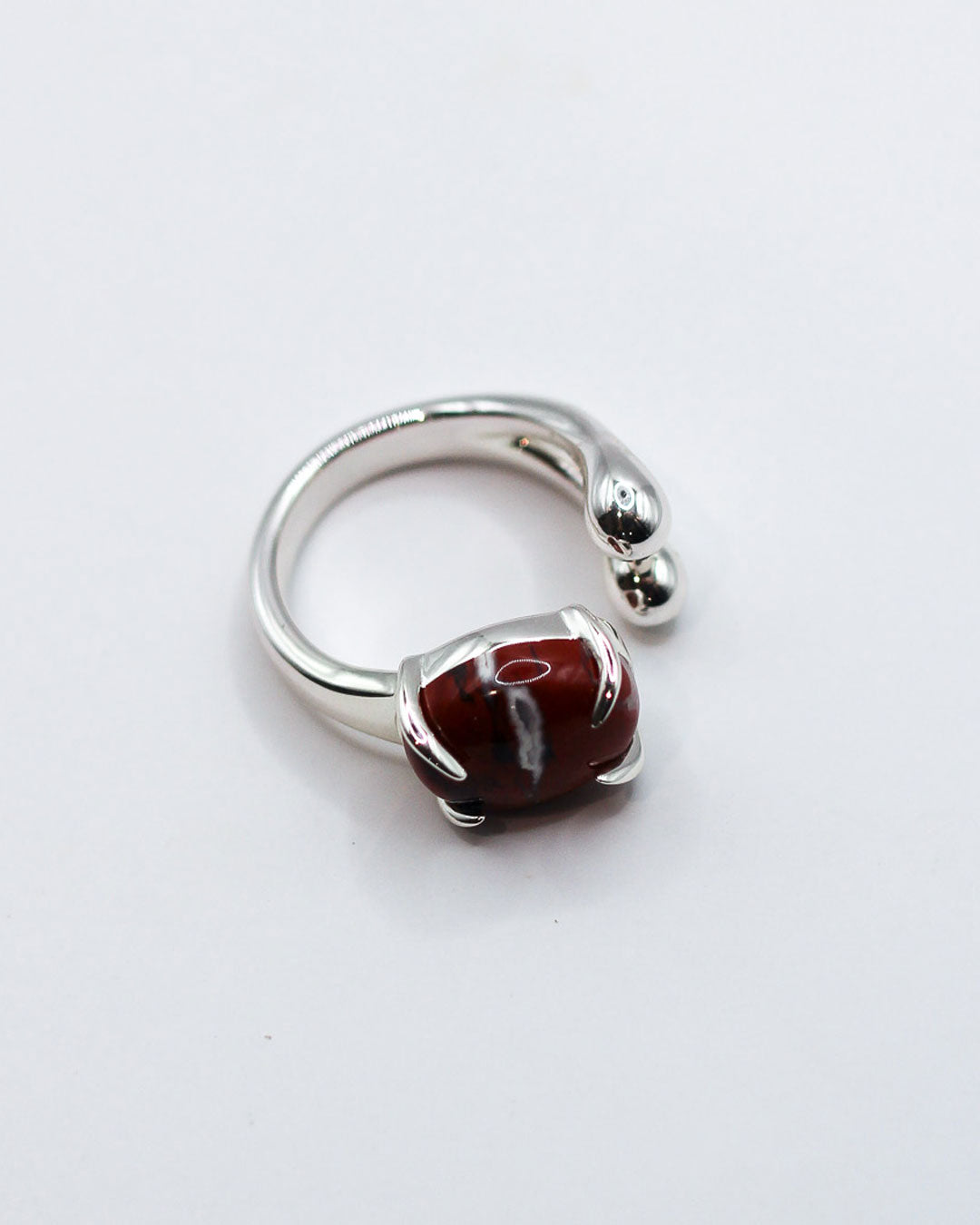 Accord Gemstone Ring - Red Jasper