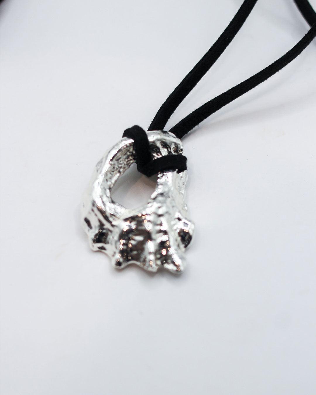 Collier de perles baroques à chaîne en forme de boîte