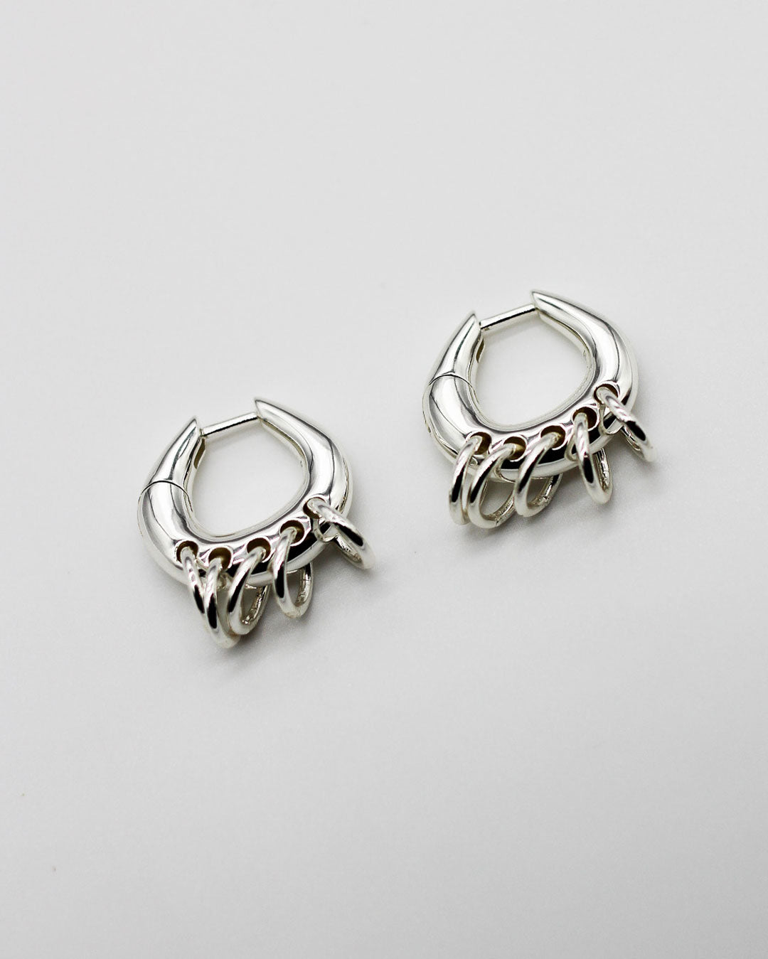 Pierced Hoop Earrings