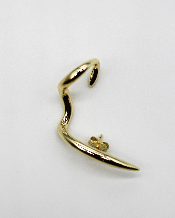 Blade Ear Piece - Gold