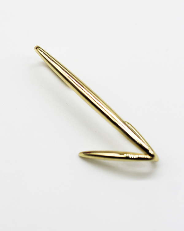 Horizons Long Ear Cuff - Gold