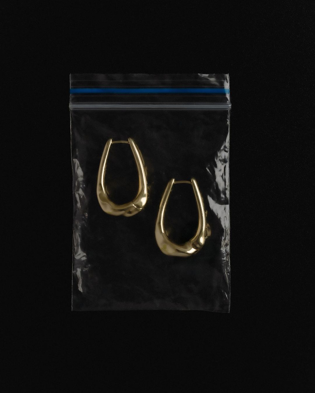 Hammered Long Hoops